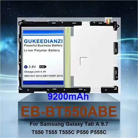 Battery For Samsung Galaxy Tab A 9.7 T550 T555 T555C P550 P555C S7 11 SM-T875 Note Pro 12.2 SM P900 