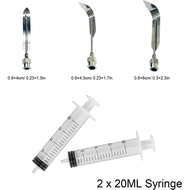 Gelatin Jelly Art Starter Kit, 3D Flower Cake Decorating Tool, Set of 20 Piece DIY Needle Tips Pastr