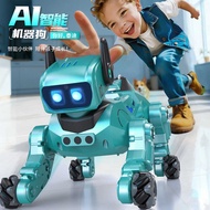 AI Robot Dog Teddy Electronic Dog ai Smart Robot Dog Desktop Cute Pet Dialogue Accompanying Robot Ch