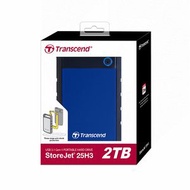 2TB 2.5吋 (USB 3.1 Gen 1) StoreJet H3 藍色 行動硬碟 可攜式外接硬碟 [平行進口]