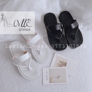 Loviiecorner High-Quality Fashionable Horizontal Strap Wedge Slippers With Low Sole For Women D22042