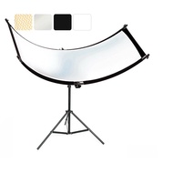 Studio Curved Reflector Panel EyeLighter 180x60cm with 16mm Stud Attachment