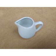 White Ceramic Creamer White Creamer Container Cup/ Glass Creamer Creamer Jug sugar Jug