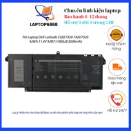 Pin Laptop Dell Latitude 5320 7320 7420 7520 42Wh 11.4V 9JM71 HDGJ8 3500mAh
