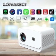 Lonaisci A11 Mini WiFi Projector for Home Support Mobile Phone Mirroring