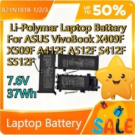 B21N1818-1 B21N1818-2 B21N1818-3 7.6V 37Wh Li-Polymer Laptop Battery For ASUS VivoBook X409F X509F A