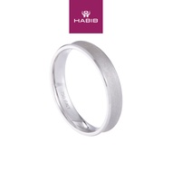 HABIB 750/18K White Gold Ring GRT415