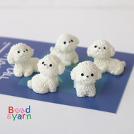 BICHON PUPPY DOG BEADS