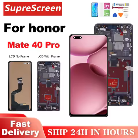 TFT For Huawei Mate 40 Pro LCD Display Touch Screen For Huawei Mate40 Pro NOH-NX9, NOH-AN00 Display 