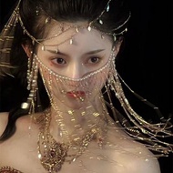 Face Chain Face Decoration Chain Tassel Face Accessories Travel Photography Clothing Accessories Han