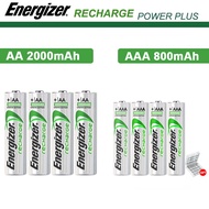 Energizer AA/AAA Rechargeable Battery 1.2V Ni-MH NiMH 2000mAh 800mAh 4 Cells