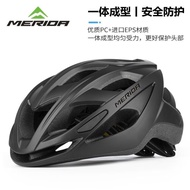 KY/🏅Merida（MERIDA）Merida Helmet Bicycle Riding Breaking Wind Helmet Men's Summer Mountain Bike Road Bike Helmet Bicycle