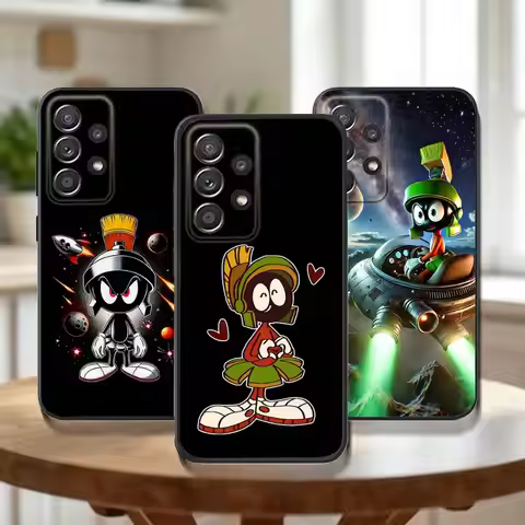 M-Marvin The M-Martian Phone Case For Samsung Galaxy A73,31,32,72,41,53,52,71,22,5G,Note,J7,8,9 Soft