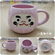 Japan Starbucks 2020 Valentine's Day Limited Edition Peach Blossom Lucky Ceramic Dharma Mug Drinking Cup