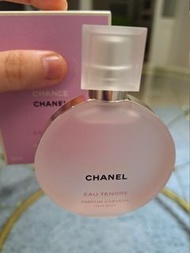 可面交 Chanel 粉紅甜蜜 chance 專櫃 髮香噴霧 #24母親節