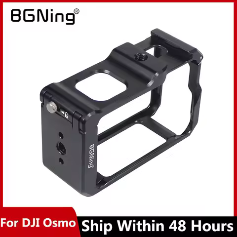 Full Frame Camera Cage Protective Housing Accessories for DJI Osmo Action 4 For DJI Osmo Action5 Pro