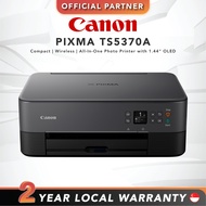 Canon PIXMA TS5370A Compact Wireless Photo All-In-One with 1.44" OLED Printer