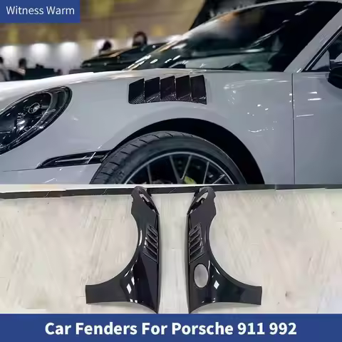 911 992 Carbon Fiber Frp Gt3 Rs Style Front Side Fenders for Porsche 911 992 Carrera 991 2019