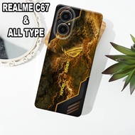 G24 - Latest REALME C67 pro camera Case - REALME C67 silicone - ROG motif - REALME C67 Softcase - pr