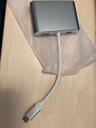 Type -C 轉插器  #HDMI #LAN #USB