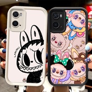 J-45 Labubu Soft Case for OPPO A76 K10 Realme 9i A36 A57S A77S A77 A57 A96 Cover