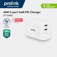 [NEW] Prolink 48W 2-Port GaN charger fast charging for iphone/samsung/honor/oppo/vivo/type c/google 