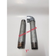 NEEPLE PIPE 1" 15cm GALVANIZED / RABBIT PIPE 1" 15cm GALVANIZED