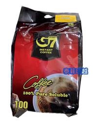 {泰菲印越} 越南 g7 純咖啡 黑咖啡 100入