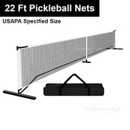 Portable Outdoor Pickle Net, 22 Feet (approximately 6.7 Meters) Pickle Training Net