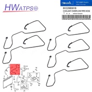 Coolant Overflow Pipe Hose 8V2Z8B081B 8V2Z-8B081-B CN118C012AA For Ford Fiesta 1.6L 2011-2018