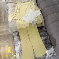 High Quality QC Women's 3-Piece Two-Piece Home Wear Set