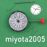 MESIN Miyota 2005 Watch Movement Miyota Small Side Day Date Machine