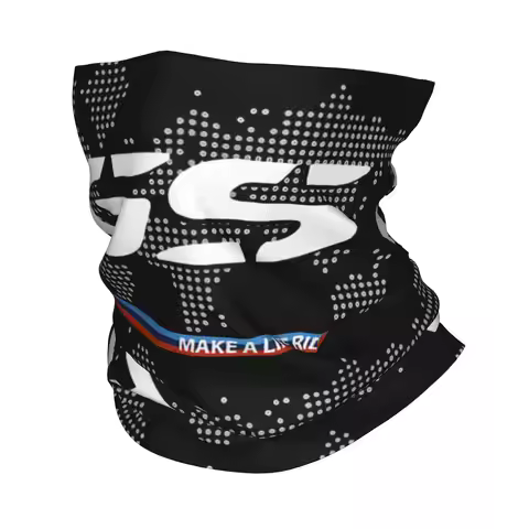 World Map Bandana Cover Club GS Wrap Scarf Running Unisex Breathable Neckerchief