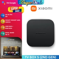 Xiaomi Mi Box S (2nd Gen) Android TV 2+8GB Streaming Box Mibox S 4K HDR Android TV Patchwall Global