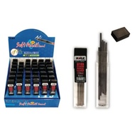 Baile Soft Pencil Lead 1.8mm / Ubat Pensel Khat 1.8mm / Jawi Pencil Lead/ 1 Tiub/ 6 mata Pensel/ Pen
