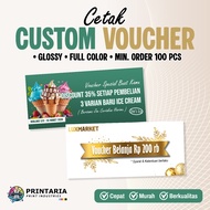 Custom Coupon Voucher Printing | EVENTS | Event Event | | Qurban | ETC.