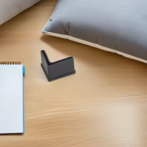 8Pcs Furniture Rubber Caps for Angle Iron 40x40mm Bed Frame Feet Replacement Nonslip Ladder Foot Pad