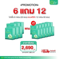 คลอโรฟิลล์ 6 แถม 12 DTX Chlorophyll Plus From Alfalfa Extract