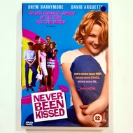 Never Been Kissed DVD Drew Barrymore David Arquette Romantic Comedy UK Region 2 PAL