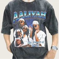 AALIYAH The Princess Of R&B Vintage Wash T-shirt/ Music T-shirt Aaliyah The Princess Of R&B Vintahe 