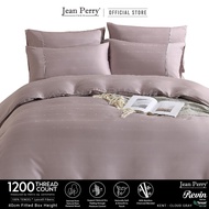 Jean Perry TENCEL™ Revin Fitted Bedsheet Set - TENCEL™ with Bamboo Charcoal Blended 1200TC (Queen / 