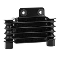 65ml Motorcycles Engine Oil Cooler Cooling Radiator Black Universal for 100cc-250cc Motorcycle Dirt Bike ATV