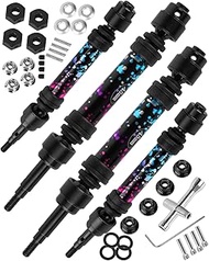 hopsupRC RC Upgrades Part for Stampede Slash Rustler JatO 4X4 VXL/BL-2s,RC #45 Steel CVD Drive Shaft