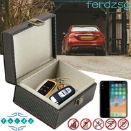 JENNIFERDZSG Faraday Box, Key Fob Protector Anti-Theft Signal Blocker, Durable Radiation-proof Black