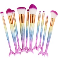 2PCS MERMAID MAKEUP BRUSH - READY STOCK BERUS MAKEUP