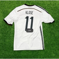 Soccer Jersey Blockcore Germany 2014 Home Short Sleeve Shirt Name Set KLOSE#11