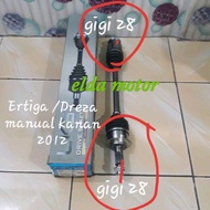 Drive Shaft CV Joint Assy Axle complete Suzuki Ertiga Manual 2012-2017