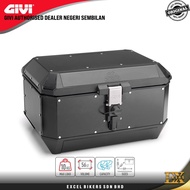 GIVI TREKKER ALASKA 56 MONKEY ALUMINIUM TOP BOX BLACK (ALA56B)/ALASKA 56 TOP BOX/ GIVI TOP BOX /56 LTR TOP BOX/ALUMINIUM