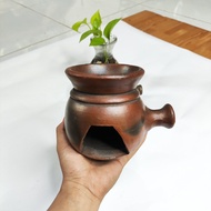 Tungku ratus bakaran dupa 1 set tutup