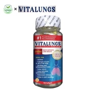 VITALUNGS Supplement for Lung Health | Ideal For Asthma, Vitalungs and Lung Cancer | 100 Softgels